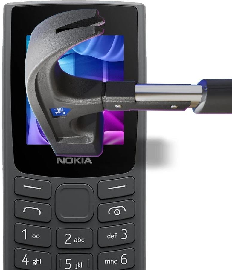 Nezatříděno 3Mk apsauga Nokia 105 (2023) - 3mk Silky Matt Pro