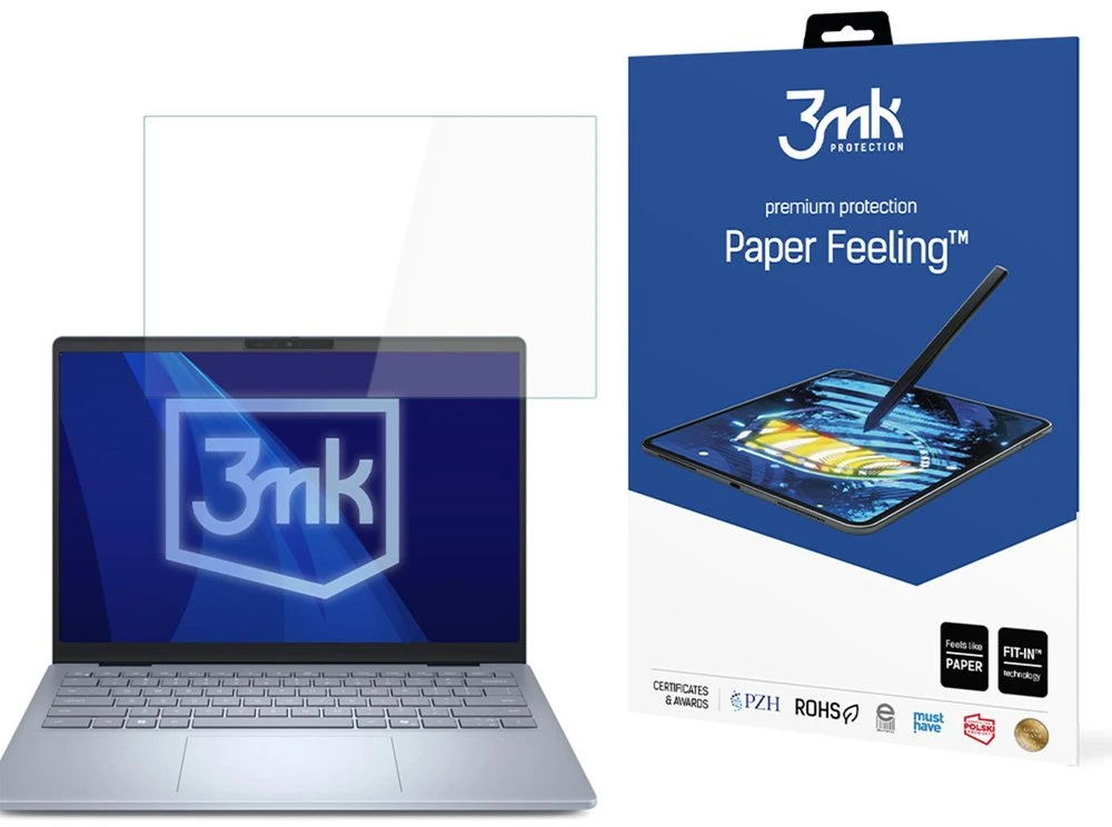 3Mk apsauga Dell Pro 14 Plus P1425 - iki 15" 3mk popieriaus pojūtis