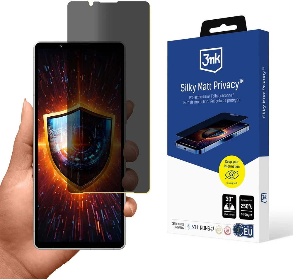 3Mk apsauga Sony Xperia 5 V – 3mk šilkinis matinis Privatumas