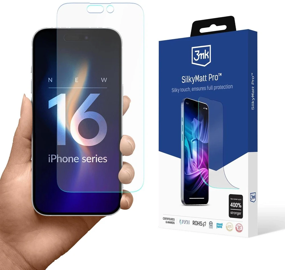 Matte protective plėvelė 3mk Silky Matt Pro Apple iPhone 16 Pro