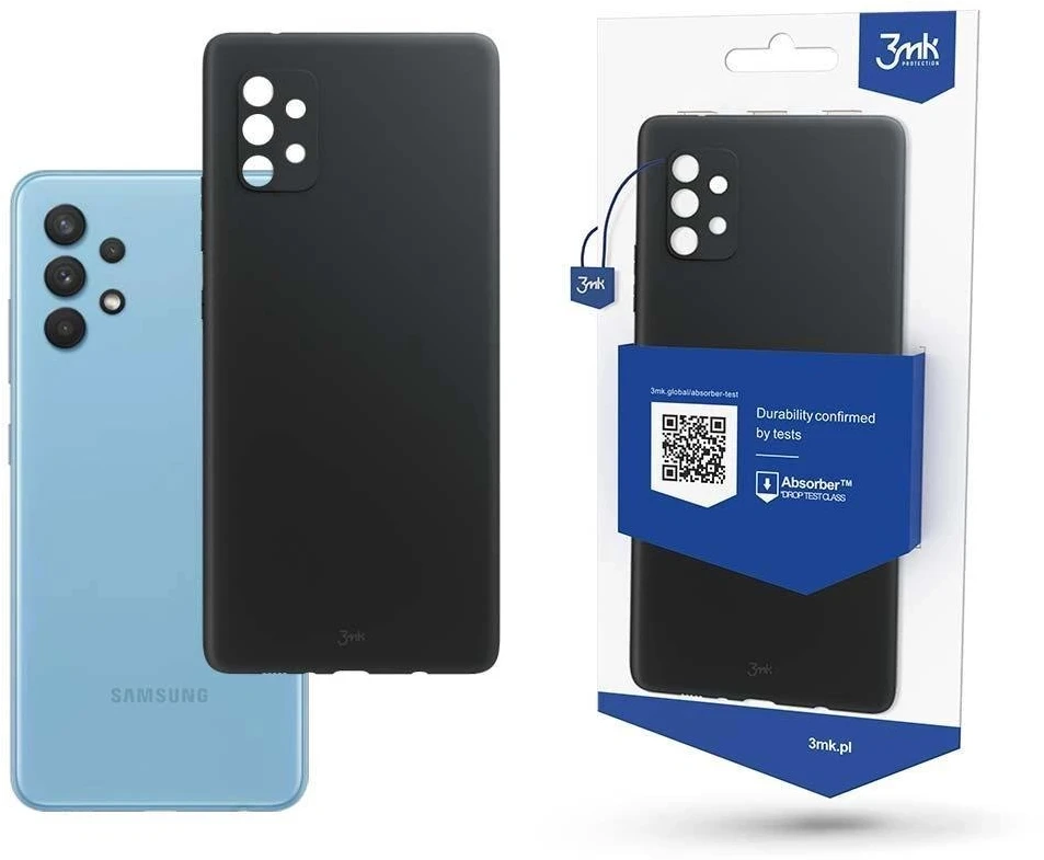 3MK Matt Dėklas Samsung Galaxy A33 5G A336 juodos spalvos