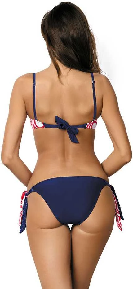 Maudymosi kostiumėlis Marina Blu Scuro M red (118)
