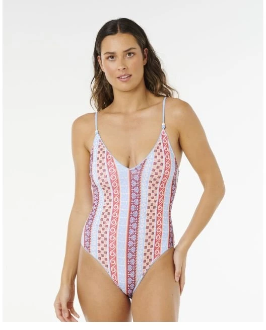 Maudymosi kostiumėlis Rip Curl Coastal Instinct Cheeky, įvairiaspalvis