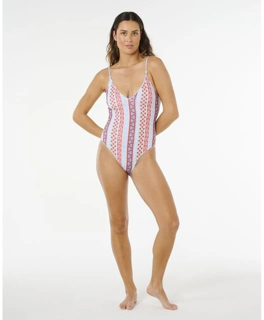 Maudymosi kostiumėlis Rip Curl Coastal Instinct Cheeky, įvairiaspalvis