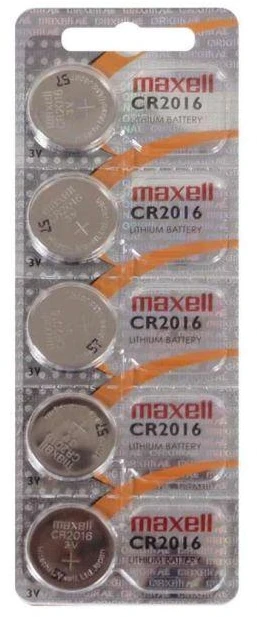 MAXELL Speciali baterija CR2016, 5 vnt.