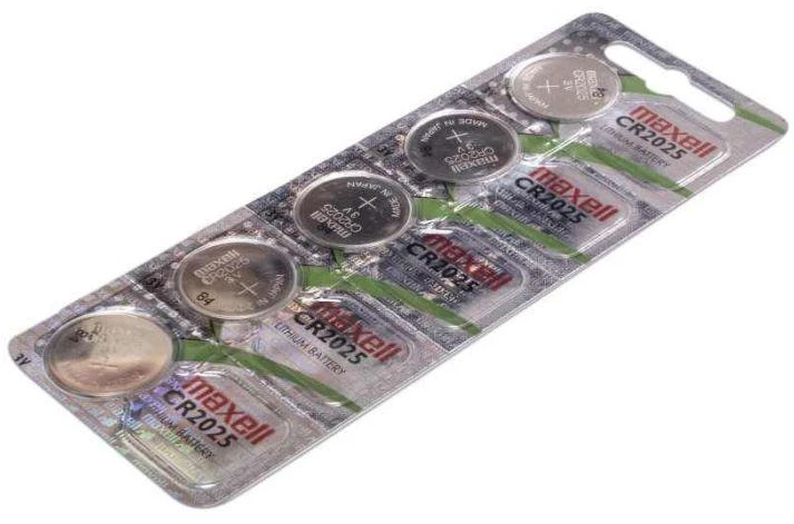 MAXELL Speciali baterija CR2025, 5 vnt.