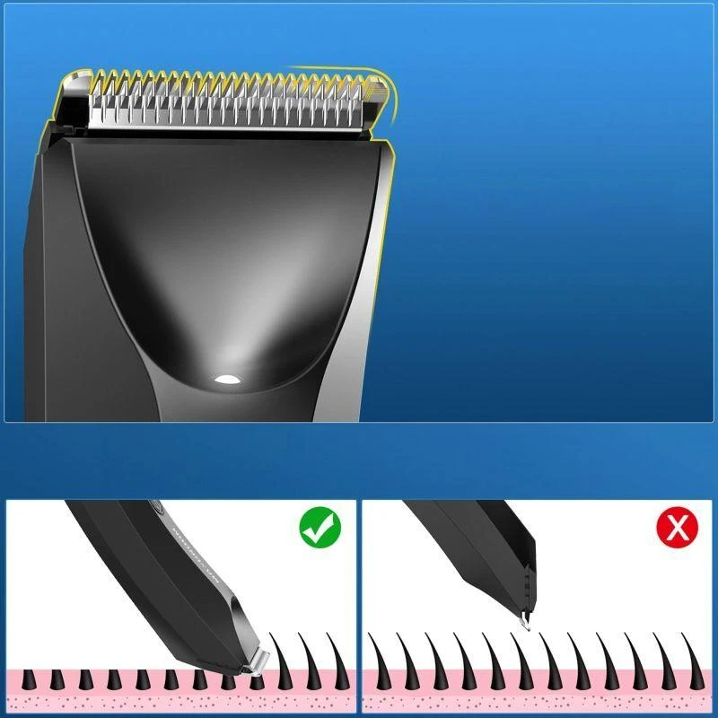 MAXGROOM RFCD-9087 daugiafunkcis kirptuvas su LED apšvietimu – juodas