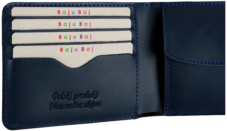 Mały kolorowy Portfel damski BajuBaj w motyle su RFID PD1050s13 RFID