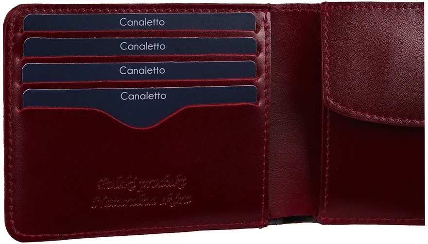 Mały Portfel damski lakierowany Canaletto su RFID PD1050s314 RFID