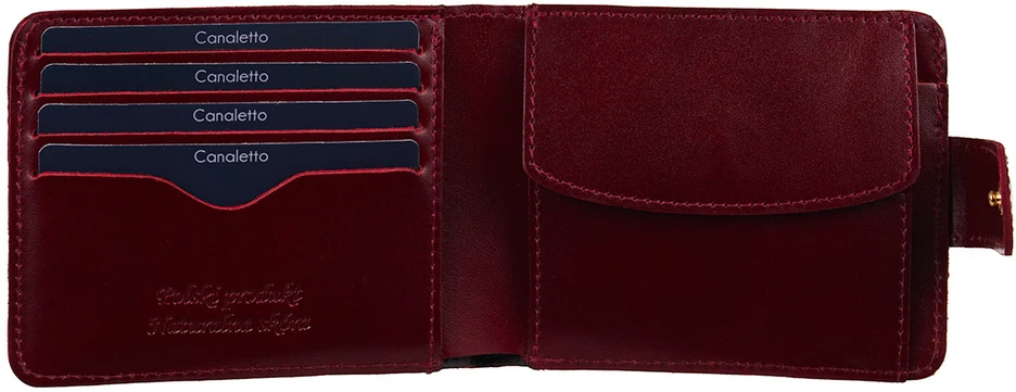 Mały Portfel damski lakierowany Canaletto su RFID PD1050s314 RFID