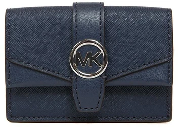 Mažas moteriškas piniginė Michael Kors 35S6SGRD0L tamsiai mėlyna