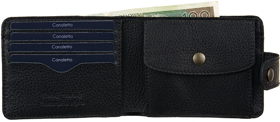 Mažas odinis piniginė Canaletto croco PM1050s353