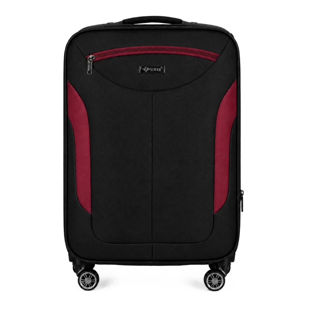 Solier Luggage Mažas kelioninis lagaminas Solier STL1801 S 18″ 25 l