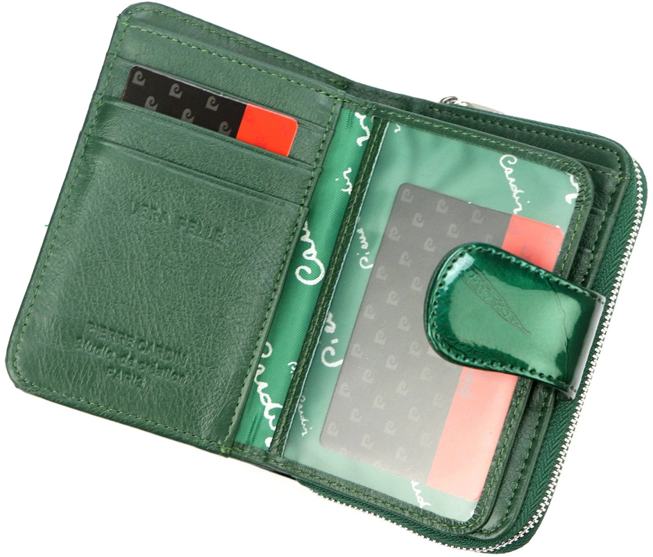 Кошелек женский Pierre Cardin LEAF 115, зеленый