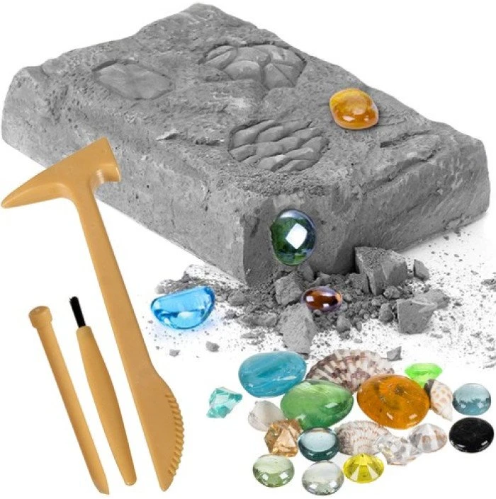 Kruzzel Mažojo archeologo rinkinys "Akmenukų kasykla"