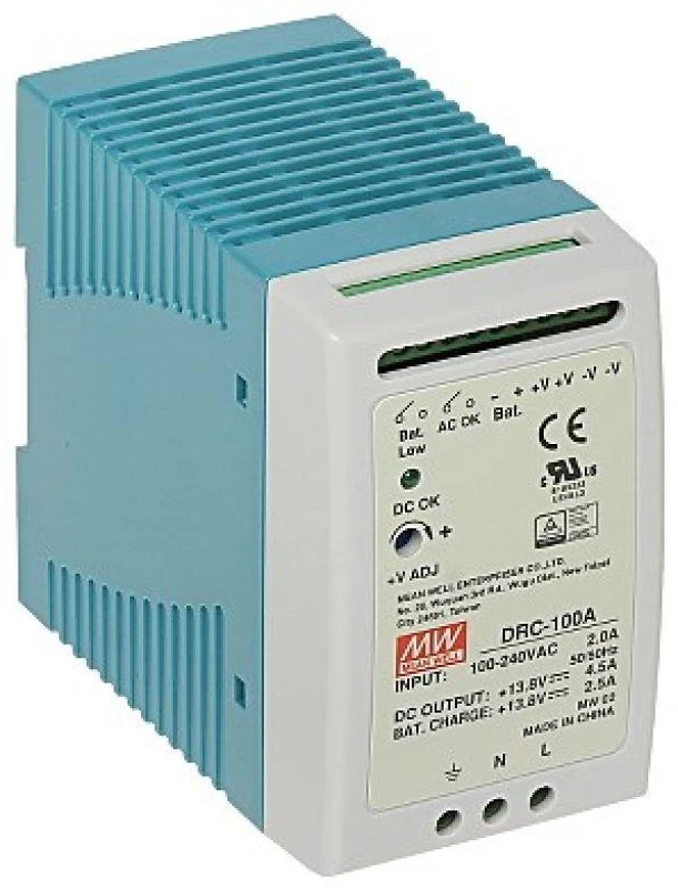 Mean Well BUFERINIS IMPULSINIS MAITINIMO ADAPTERIS DRC-100A
