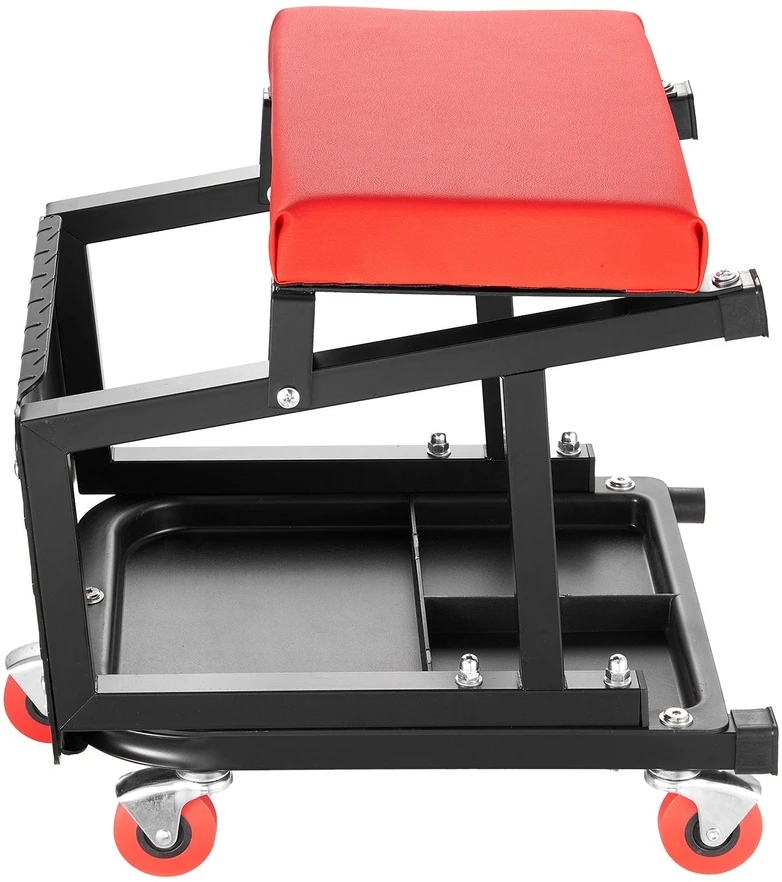 VEVOR Mechaniko kėdė su ratukais 130 kg terpei