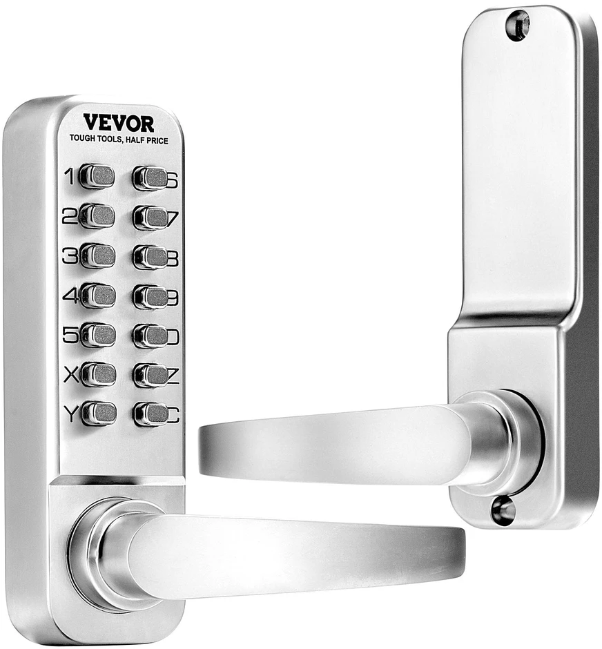 VEVOR Mechaninė durų spyna be raktų įvedimo