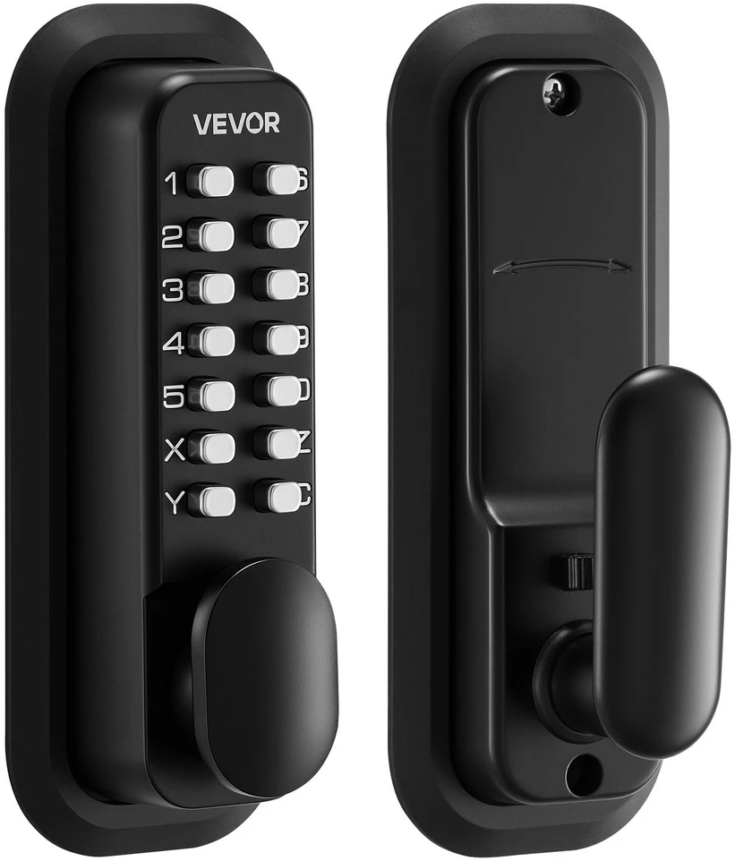 Vevor Mechaninė kodinė durų spyna sode ar namuose