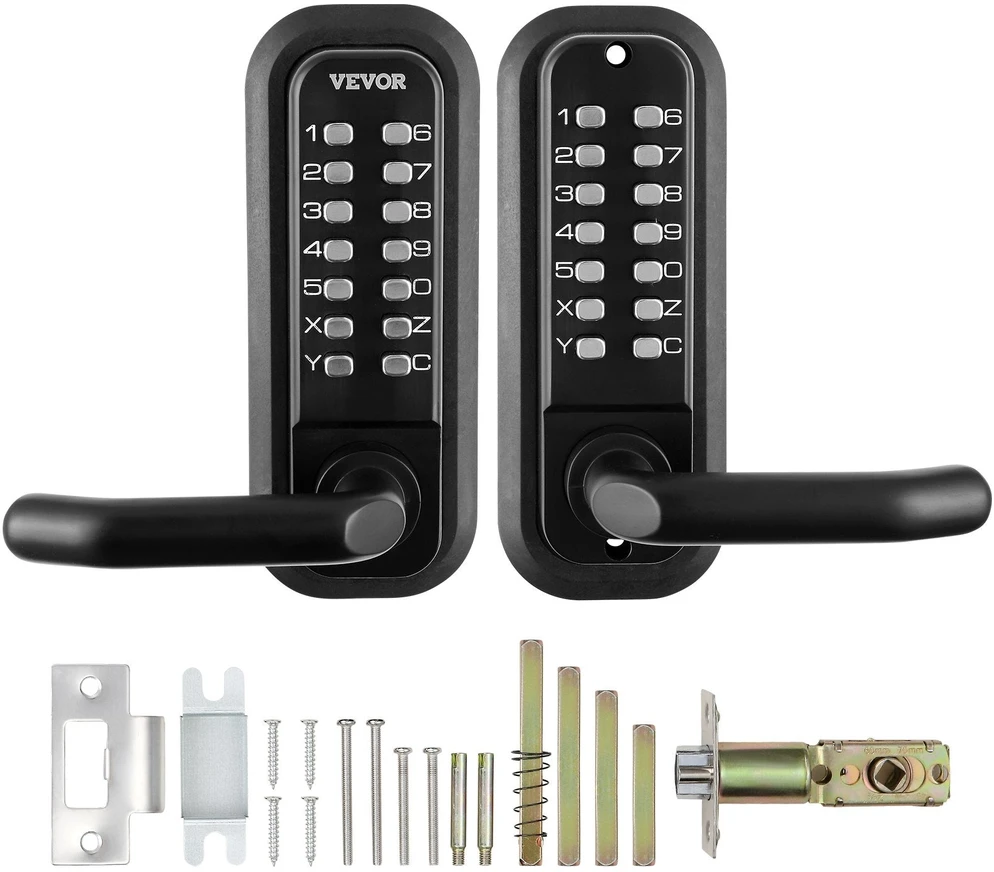 VEVOR Mechaninė raktų neturinti durų spyna