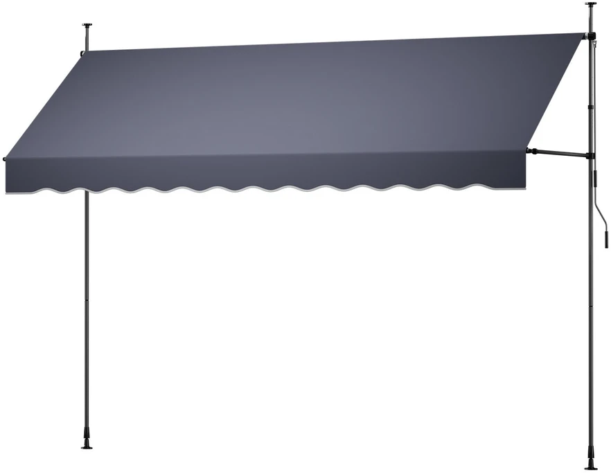Mechaninė markizė VEVOR SDA350120-S, 350 cm