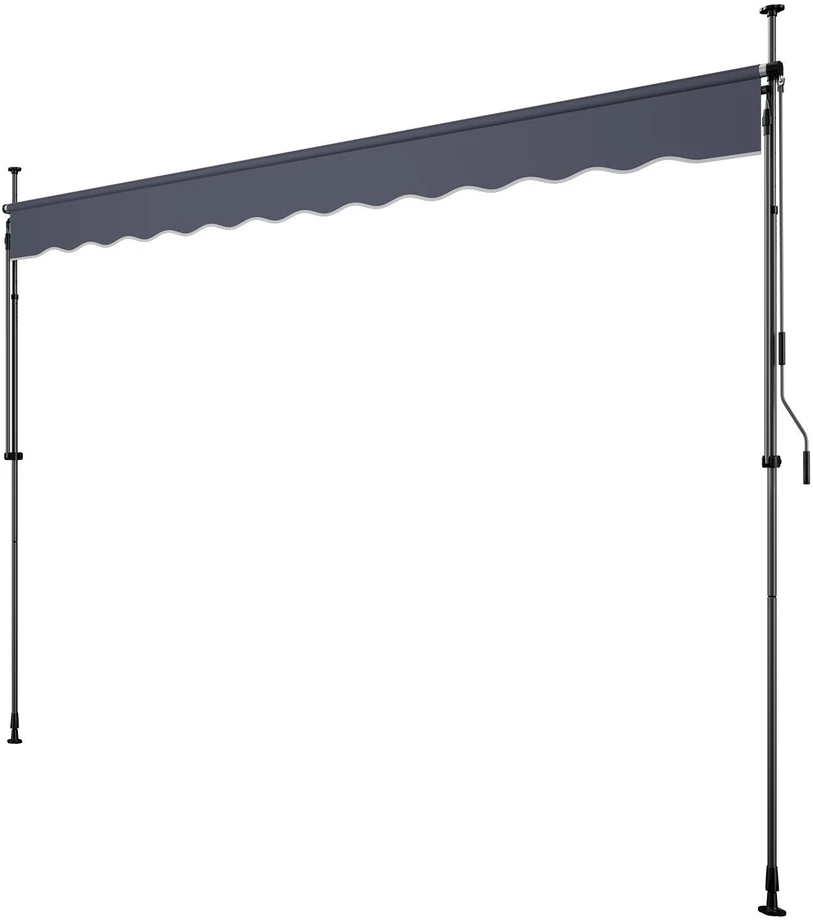 Mechaninė markizė VEVOR SDA350120-S, 350 cm