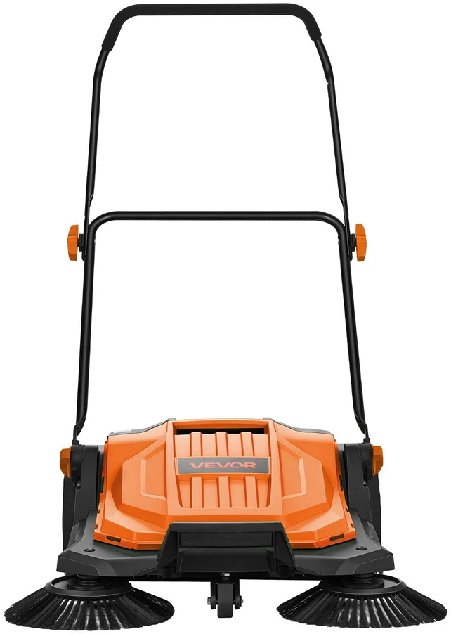 VEVOR Rankinė stumiama mechaninė grindų šluota 650 mm