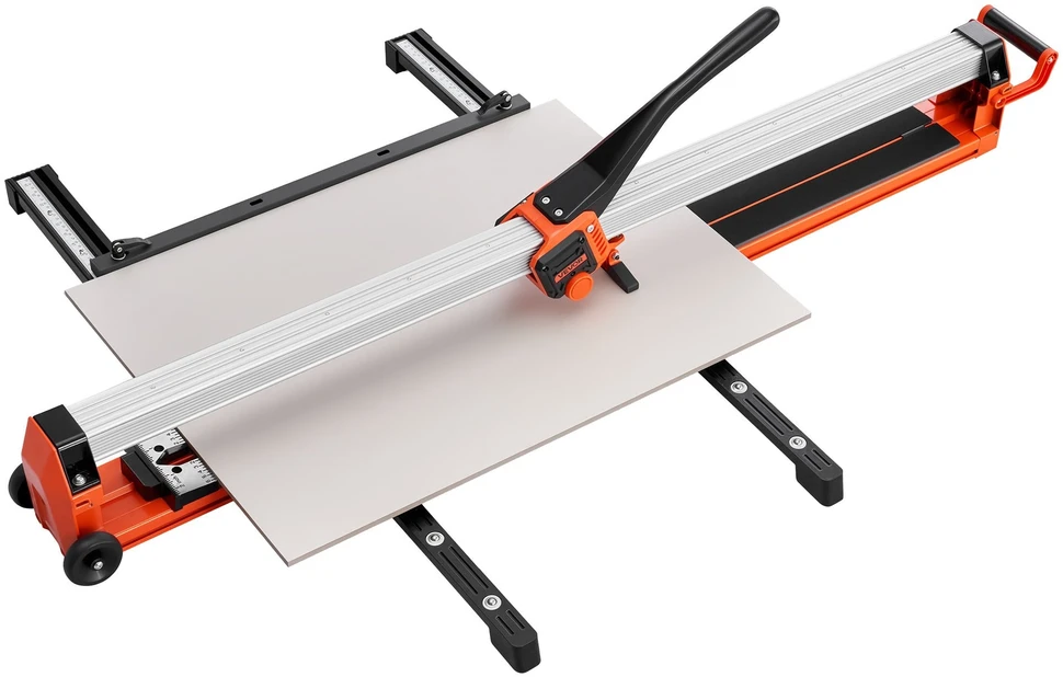 Vevor 1200 mm plytelių pjaustyklė su kreipiančiosiomis