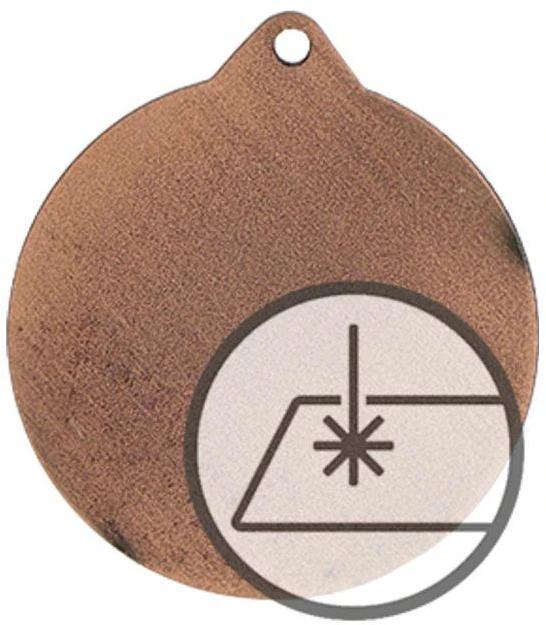 Medalis su graviravimu ant laminato