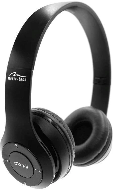 MEDIA-TECH EPSILION BT MT3591 Belaidės Bluetooth 4.2 ausinės ant ausų