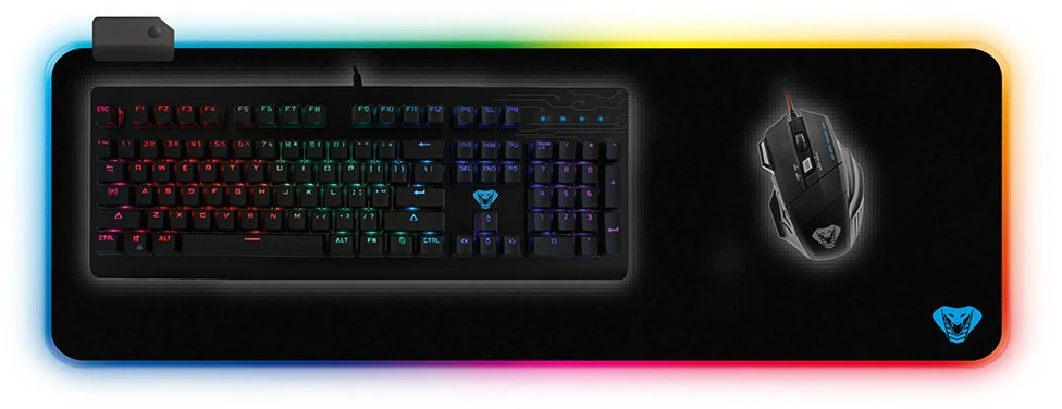 Pelės kilimėlis Media-tech MT262 RGB Gaming Mat