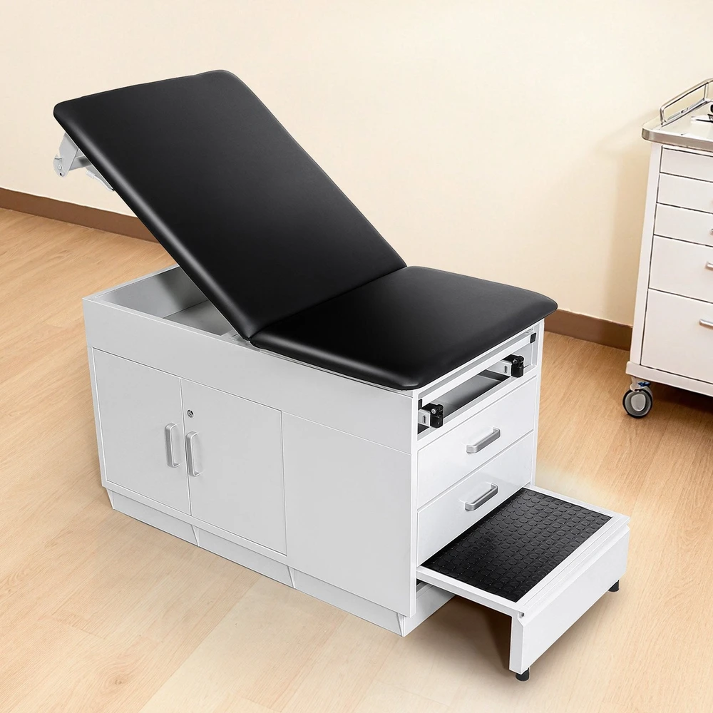 VEVOR Medicininis tyrimo stalas su reguliuojama atlošu