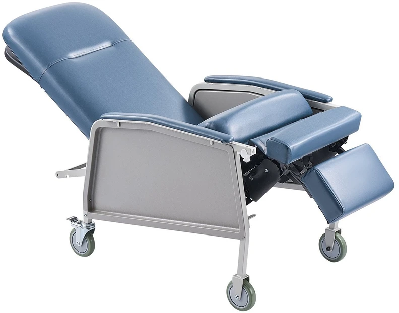 Vevor Reguliuojama geriatrinė kėdė su staliuku