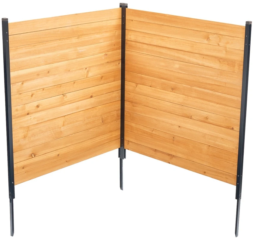 VEVOR Medinė privatumo tvora 98 cm x 108 cm