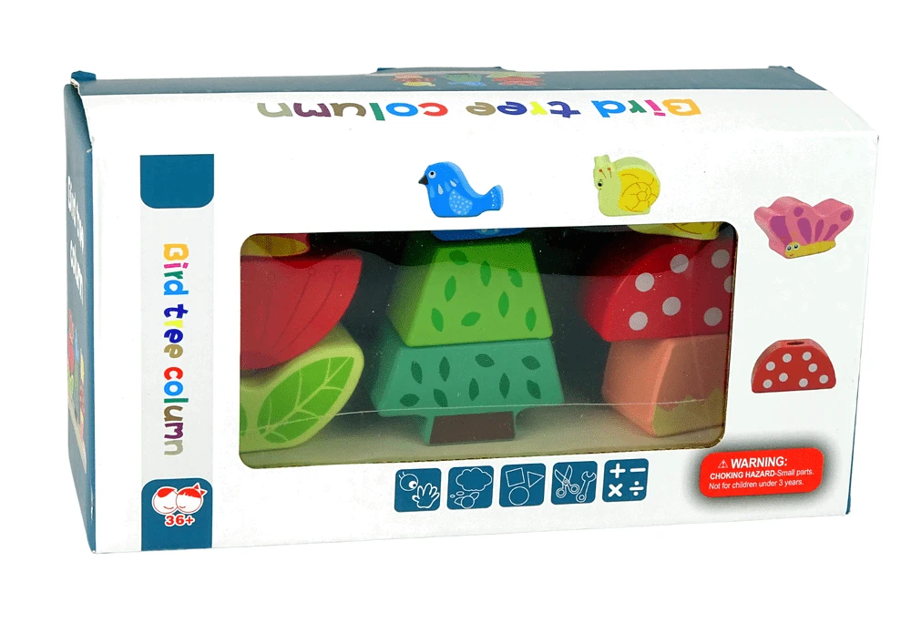 Dėlionė Lean Toys Rūšiuoklis Drugeliai ir paukščiai