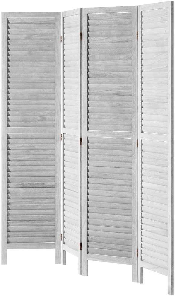 VEVOR Medinė kambario pertvara, 4 panelių