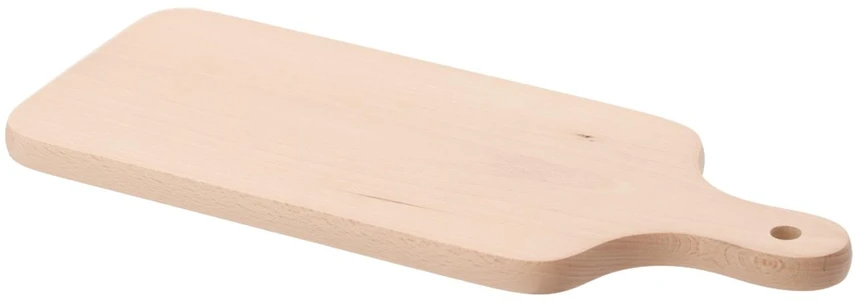 Medinė pjaustymo lentelė su rankena 36 × 15,5 cm