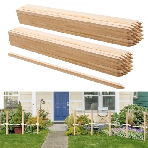 VEVOR Mediniai sodo kuoliukai 50 vnt 91 cm