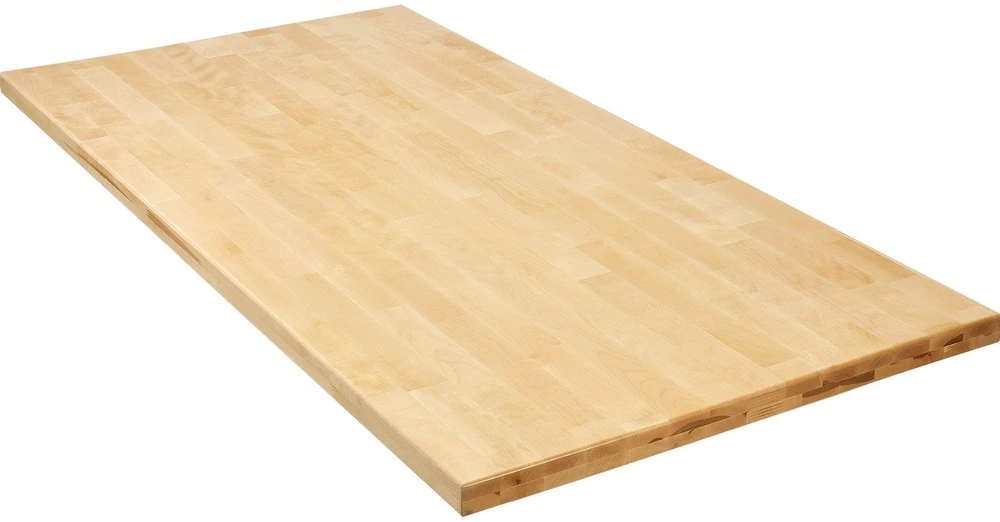 VEVOR Kietmedžio stalo viršus 120 x 75 x 3,8 cm