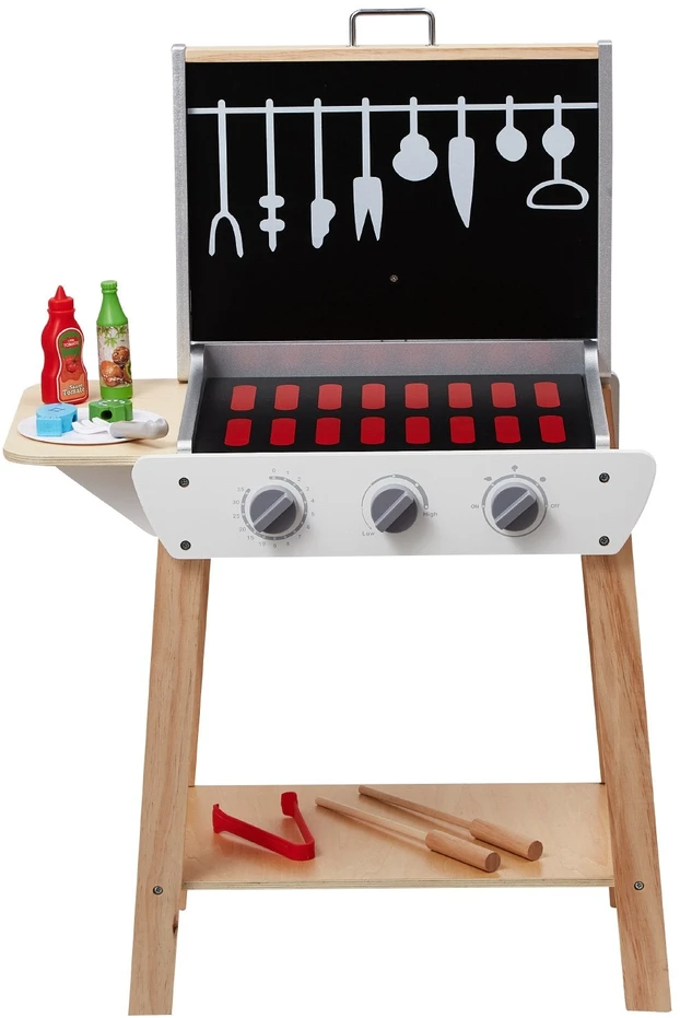 VEVOR Vaikiškas medinis BBQ grilio žaislas
