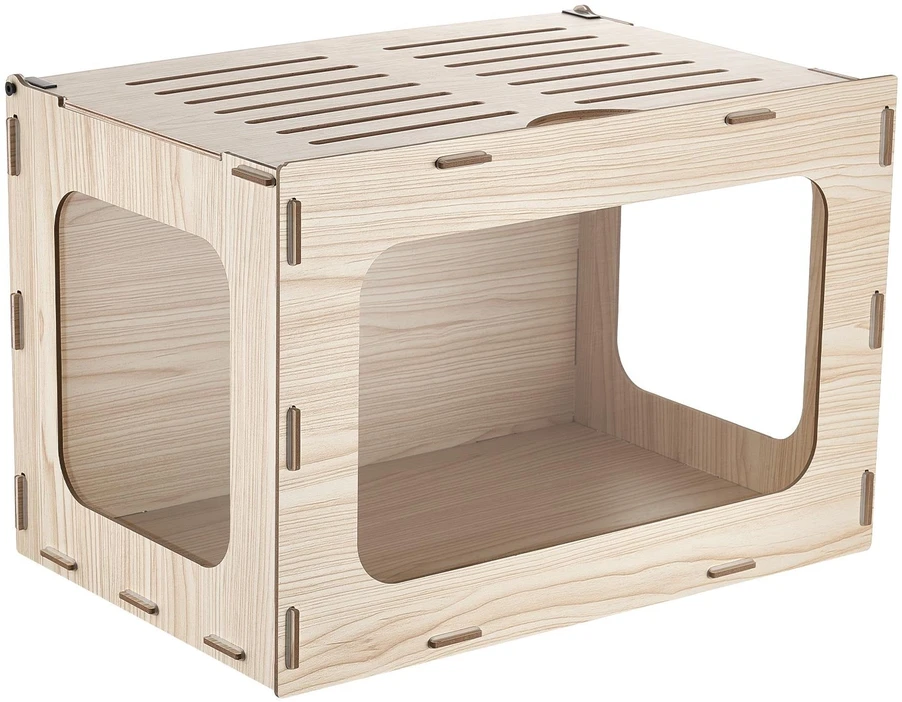 Medinis žiurkėnų narvas VEVOR HP-CS001, 605 x 405 x 405 mm