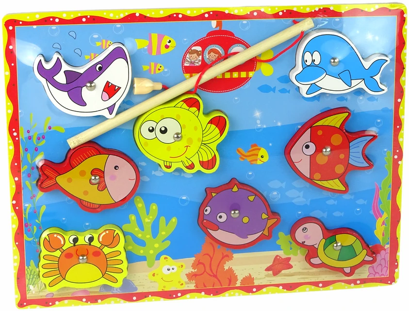 Lean Toys Medinis žvejybos rinkinys