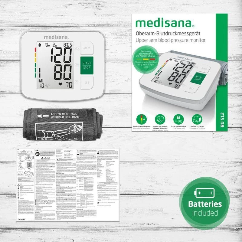Kraujospūdžio matuoklis Medisana BU512 51162