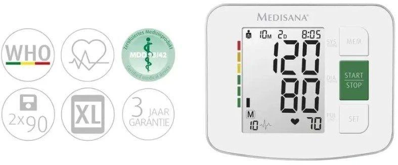 Kraujospūdžio matuoklis Medisana BU512 51162