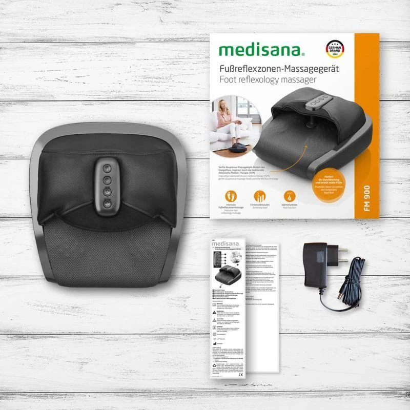 Medisana FM 900 massager Foot Juodas, Pilkas