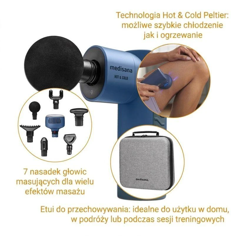 Medisana MG 600 karšto ir šalto masažo pistoletas