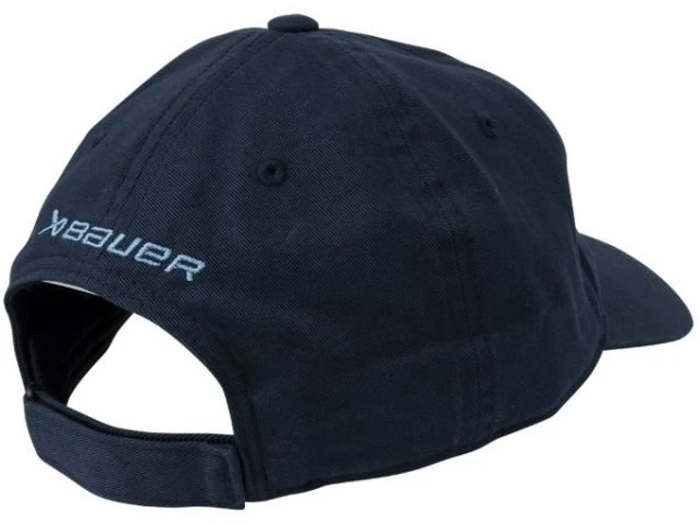 Medvilninė kepurė su reguliuojamu lipuku Bauer Twill Patch