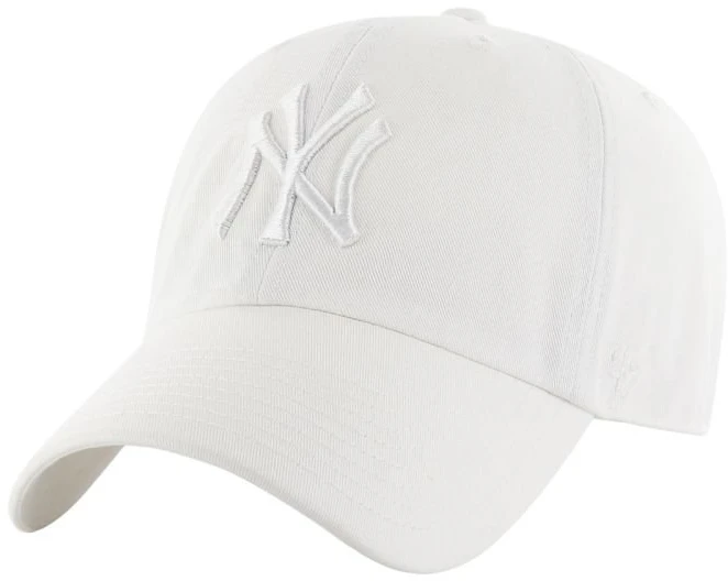 47 Brand Kepurė '47 New York Yankees Clean Up Baltas, B-RGW17GWS-WHF