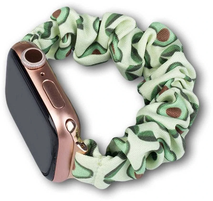 Hurtel Apyrankė laikrodžiui Apple Watch 7/6/5/4/3/2 / SE (45/44 / 42mm) strap bracelet avocado elastic bracelet