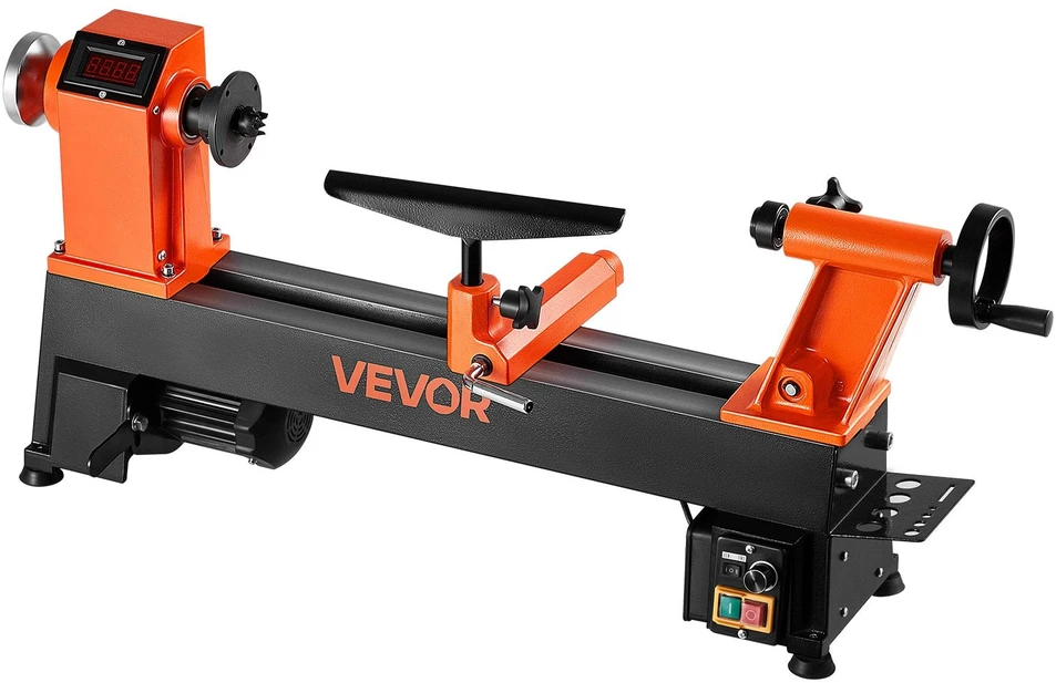 VEVOR Medžio tekinimo staklės 1 AG 30 cm x 46 cm